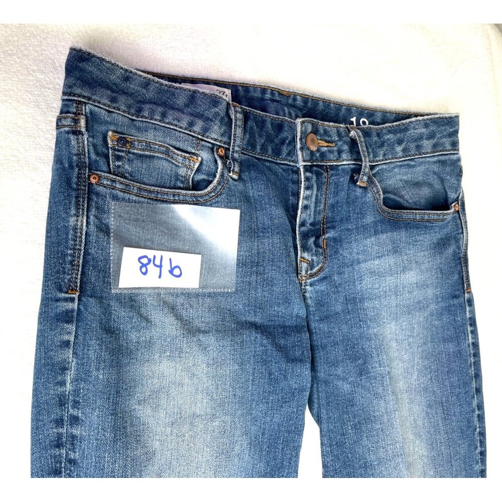 GAP 1969  Size 27R Blue Cotton Blend CURVY Stretch Selvedge Jeans 84b - Picture 11 of 11